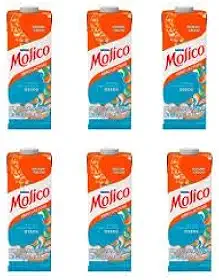 Leite Molico Zero Lactose - 6unidades de 1L
