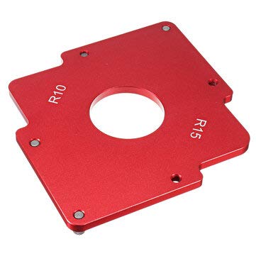 Plantilla de radio R10-R45 en aleación de aluminio fresadora esquinas madera
