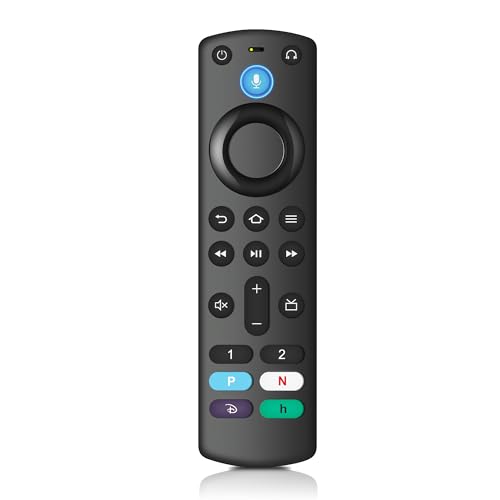 Sprach-Fernbedienung 3rd Gen Pro Plus Ersatz für Fire Smart TVs Stick/TV Cube und für Insignia/Toshiba/AMZ Fire Smart TVs