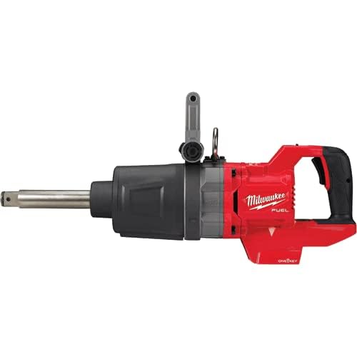 . Milwaukee M18 FUEL 1' D-Handle Extended Anvil HTIW with ONE-KEY - No Charger, No Battery, Bare Tool Only