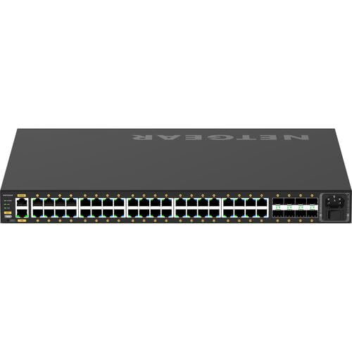 Image of NETGEAR GSM4248P M4250-40G8F-PoE+ Switch | 𝐋𝟑 𝐌𝐚𝐧𝐚𝐠𝐞𝐝 | 40 x 10 /100 /1000 (PoE+) + 8 x 1000Base-X SFP | Rack-Mountable | Cloud Care's 3 Year Warranty SupportPlus Included
