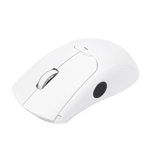 Goshyda Ratón Inalámbrico con Lector de Huellas Dactilares, 2,4G Bluetooth 5,0 USB Soporte de Ratón de Huellas Dactilares para 7 8 10 11 Hola para Ubuntu 22