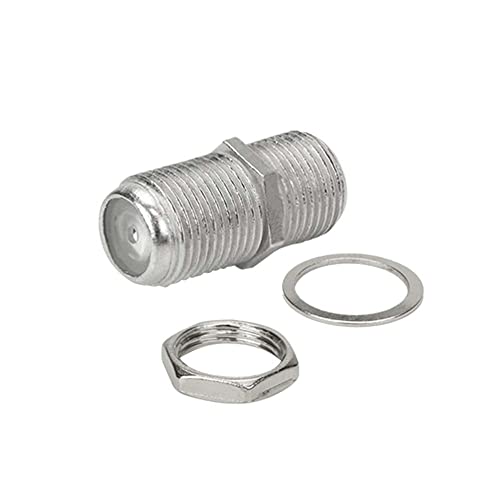 PIX Emenda F Femea/F Femea Com Porca e Arruelas - Kit Com 2 Pcs
