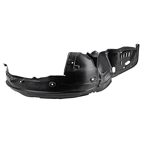 Image of TRQ Front Driver and Passenger Side Inner Fender Liner Set Compatible with 2008-2012 Honda Accord Coupe