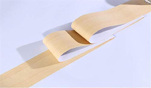 Borde del papel pintado Sauce amarillo Auto Adhesivo del Papel Pintado del PVC Cenefa autoadhesiva para decoración de pared de cocina baño 5 cm X 500 cm Cover