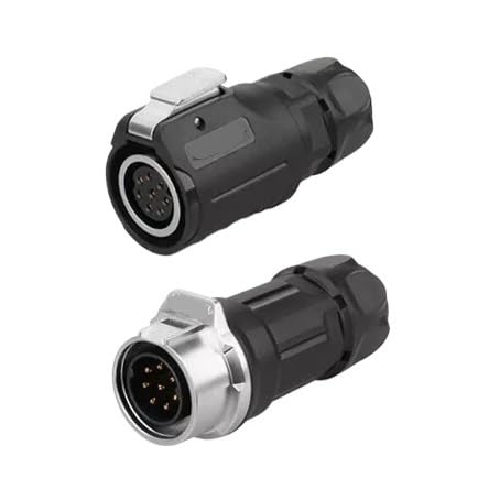 Connecteur M16 8 broches mâle femelle étanche IP67 pour câble extérieur