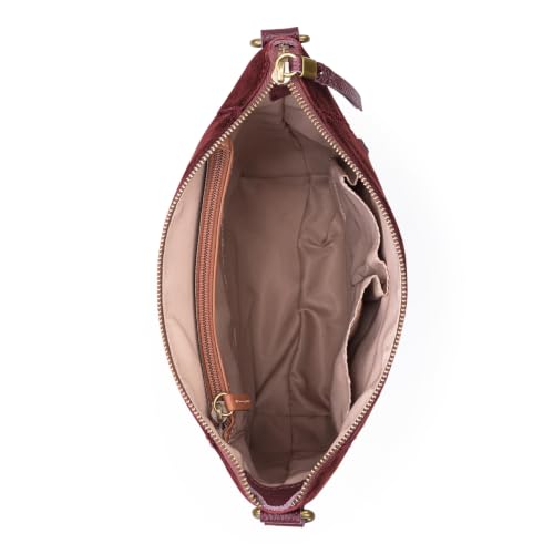 Image of The Sak Ashland Crossbody Purse - Women's Leather Handbag For Everyday & Travel - Cross Body With Adjustable Shoulder Strap