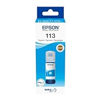 Epson Claria ET Premium, Serie 113, Inchiostro per Stampanti EcoTank, Single Pack 1 Colore (Ciano),...