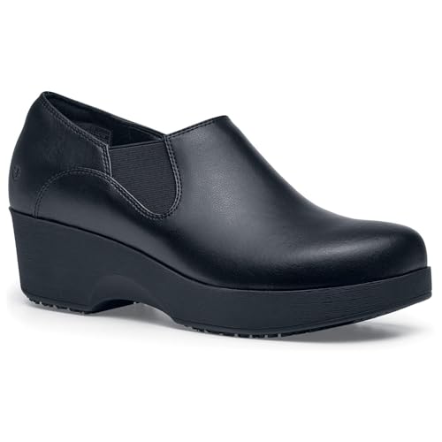 Image of LILA Kelsey Women's Work Clog, Non-Slip, Water-Resistant Leather