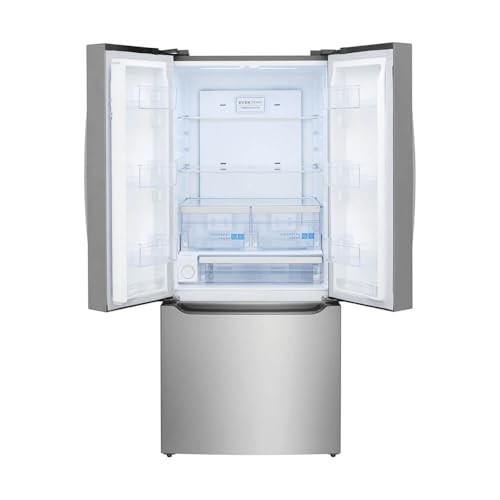 Image of Frigidaire Gallery 30 in. 20 cu. ft. Standard Depth French Door Refrigerator in Stainless Steel with Internal Water Dispenser GRFN2023AF