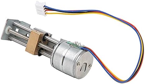 Linear Slider Motor Mini Linear Lead Screw Nut Slider 2-Phase 4-Wire for DIY Small Sliders 20mm