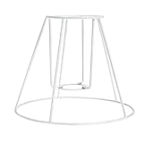 Cage de suspension en métal : large gamme d'utilisations, peut être utilisée pour les lampes de table, les plafonniers et autres éclairages.