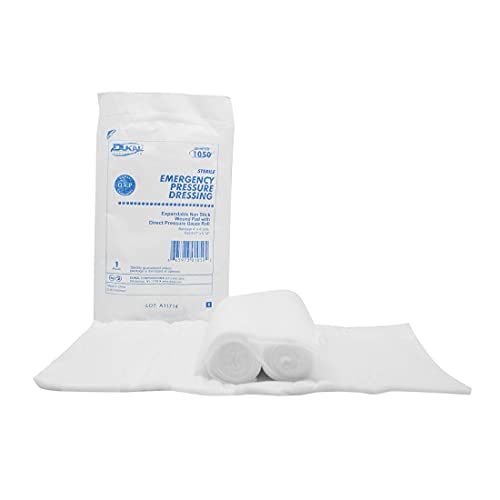 Pansement stérile à pression Dukal 1050 haute compression pour premiers secours