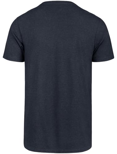Image of 47 Brand MLB Men's Team Color Distressed Imprint Primary Logo Short Sleeve Baseball T-Shirt