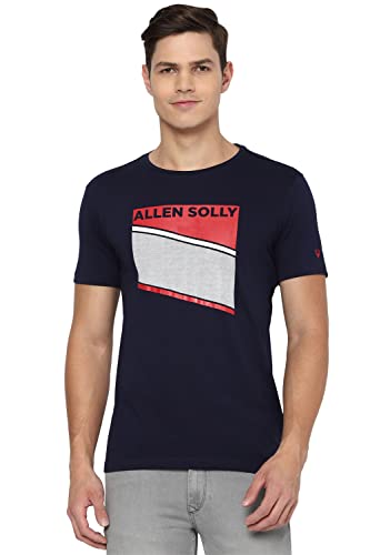 Image of Allen Solly Men's 100% Cotton Regular Fit T-Shirt