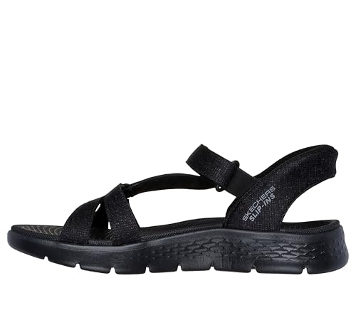 Image of SKECHERS Women's GO Walk Flex Sandal - Illuminate Hands Free Slip-ins Fisherman