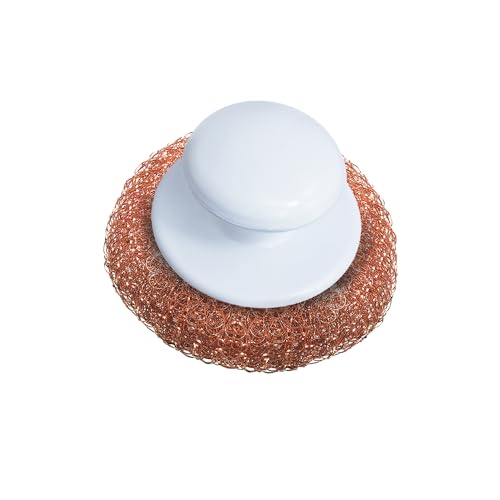 LOLA Copper Mesh Scouring Pad with Comfort Knob