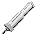 Heschen Pneumatic Standard Air Cylinder, SC 63-300, PT3/8'' Port, 63mm Bore, 300mm Stroke, Screwed Piston Rod Dual Action for Machinery Industry
