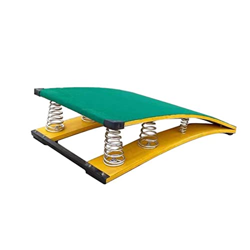 WKWUVLAS Trampolín de Gimnasia for Adultos y Adolescentes: Equipo de Entrenamiento Antideslizante y con Rebote for Fitness y Saltos.
