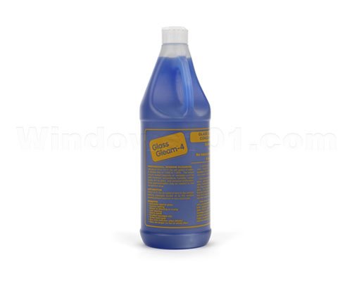 Glass Gleam 4 - Glass and Window Cleaner - Highly Concentrated - 1 Quart (Makes 128 gallons of RTU Product) - 54012