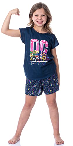 DC Comics Girls' Super Hero Girls Character Sleep Pajama Set Short2