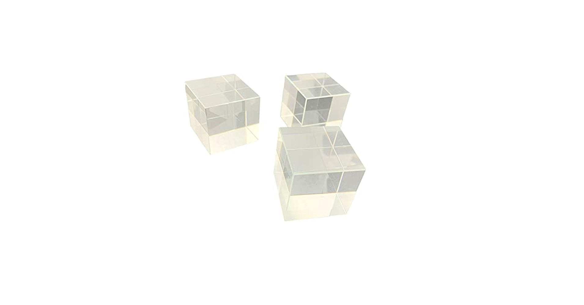 アクリルブロック40 アクリルブロック 高級 面取り SLOPE W40x40xH10mm 3枚