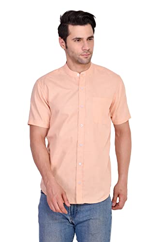 Image of Pure Cotton Half Sleeves Shirts for Men