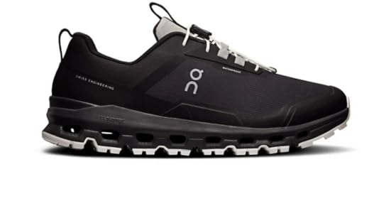 On Kids Cloudhero Waterproof (Big Sneaker, Magnet/Black, 6 US Unisex