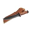 Ka-Bar 1220 US Army Straight Edge Fighting/Utility Knife with Leather Sheath , Beige, 7" Blade