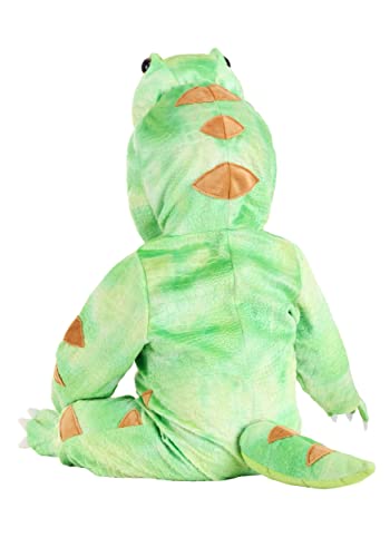 Disfraz bebé T-Rex verde 12-18 meses miniatura 2