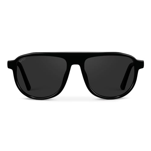 WearMe Pro Bold Retro Polarized Aviator Sunglasses | Geometric Flat Top Frame Design, Gradient Lenses2