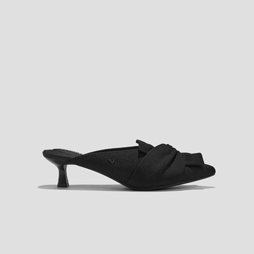 VIVAIA Samira Pointed-Toe Bow Sandals Elegant Kitten Heels Anti-Slip Outsole2