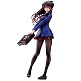 IQITOYS Figurine Komi Shoko de 25 cm - Figurine de dessin animé Komi Can't Communicate - Visages interchangeables - Décoration de bureau - Matériau PVC - Cadeau pour amis et fans