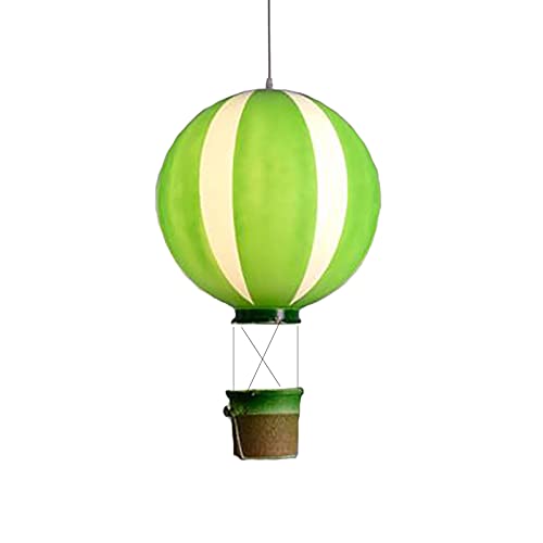 Lustre de dessin animé montgolfière pour une chambre d'enfant rêveuse