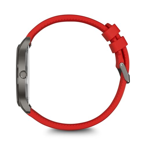 Image of WENGER City Sport Swiss Made 42 mm, Black Dial, Red Silicone Strap, Men's Watch - 01.1441.130