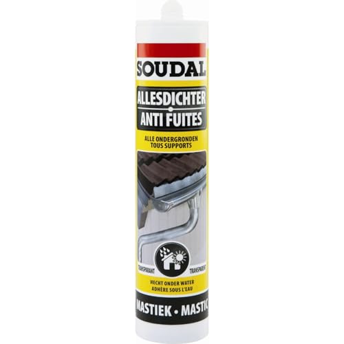Soudal Sellador de caucho sintético (280 ml)