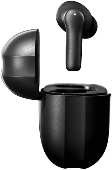 Vieta Pro Mute 2 earbuds inside their open charging case