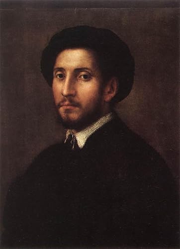 Tableau impressions d'art mural portrait d'homme vintage style Renaissance