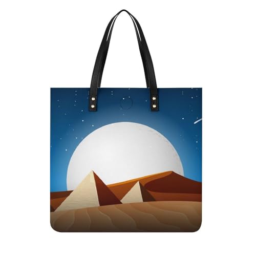 Sac à main shopper Étoiles Du Désert Lune pour ne plus manquer de place en voyage