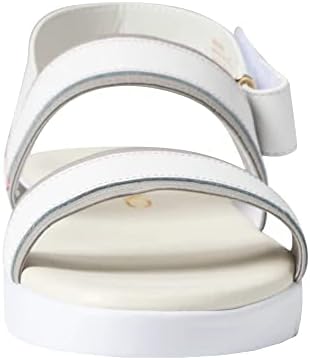 Cole Haan Women's Zerogrand Flat Double Band Sandal, Birch PALOMA Webbing, 8 | Image 3