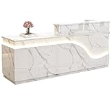 Empfangstisch für Geschäftszentren, Büros, Restaurants und Geschäfte – moderne Showroom-Thekenmöbel, stilvolles Display für Einzelhandelsflächen