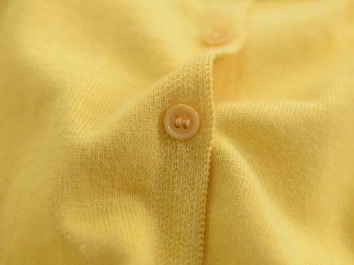 ACESTAR Boys Girls Cardigan Sweater Cotton School Uniforms Solid Kids Long Sleeve Button Down Sweaters Knit Tops, 3T-12Years3