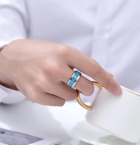 8mm Vintage Tungsten Carbide Ring Gold/Silver/Black with Wood Inlay Wedding Band Ring for Men Nature Collection3