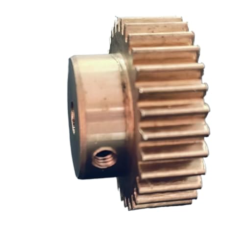 Cylindrical Drive 1pcs 0.7 Module Copper Spur Gear with Step 0.7M 15 Teeth Cylindrical Gear 3mm 3.17mm 4mm Bore Straight Teeth Pinion Rack Machinery(3.17mm bore)
