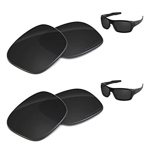 Image of Performance Replacement Lenses Compatible with Oakley Turbine OO9263 Polarized Etched