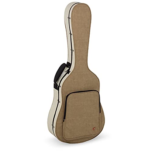 ORTOLA - Estuche Guitarra Acustica Styrofoam Polipiel Ref. Rb751 Sin Logo - 8427-008-OR