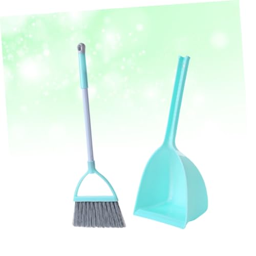 FIXOSHEE Mini Besen mit Kehrschaufel Set für Kindgerechtes Haushaltsreinigungs Helles Grün Kleines Reinigungsset für Eltern Junge Mädchen aktivitäten und Spielerisches Lernen für Kleine – Bild 7