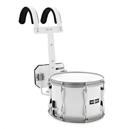 Premier NXT GEN Marching 12" x 8" Snare Drum, White