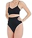 Produktbild TONEST Damen Shapewear - Bauchweg Shaping String - stark formend - Tanga-Taillenslip - Shaping-Unterwäsche - Taillenformer-Bodyshaper-Miederstring - Figurformende Unterhose - 1000-SS (L, Schwarz)