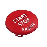 Color : Rojo AUTOZOCO Boton start stop engine compatible con BMW rojo